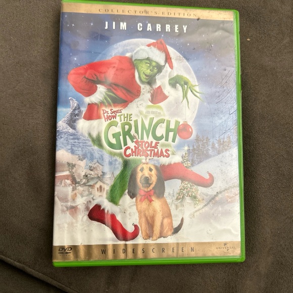 Dr. Seuss How the Grinch Stole Christmas (DVD, 2001) Collector's Ed.  WideScreen - Picture 1 of 7